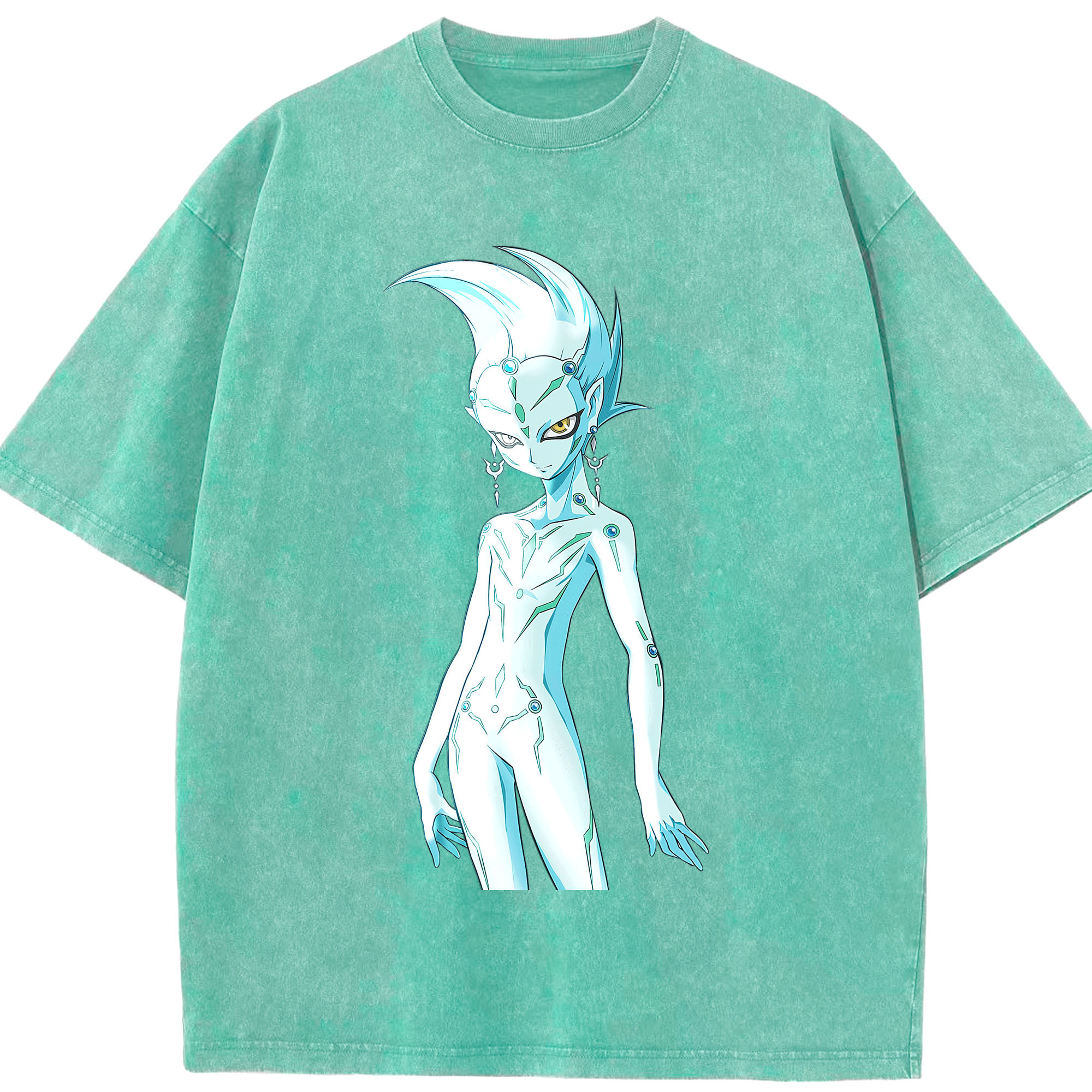 （画像用） 遊☆戯☆王 Yu-Gi-Oh! 綿100% ヴィンテージ風 半袖Tシャツ（フロントプリント）
